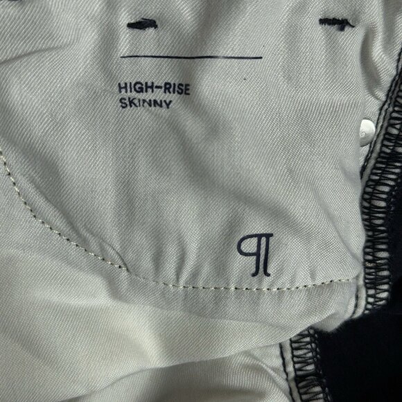 Pilcro And The Letterpress High Rise Skinny Corduroy Pants Women's Size 27 Black - Picture 6 of 12